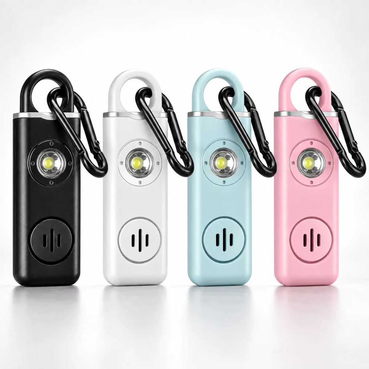 Alarme Pessoal de Emergência 130 dB com Lanterna LED e USB-C — GRIYGO