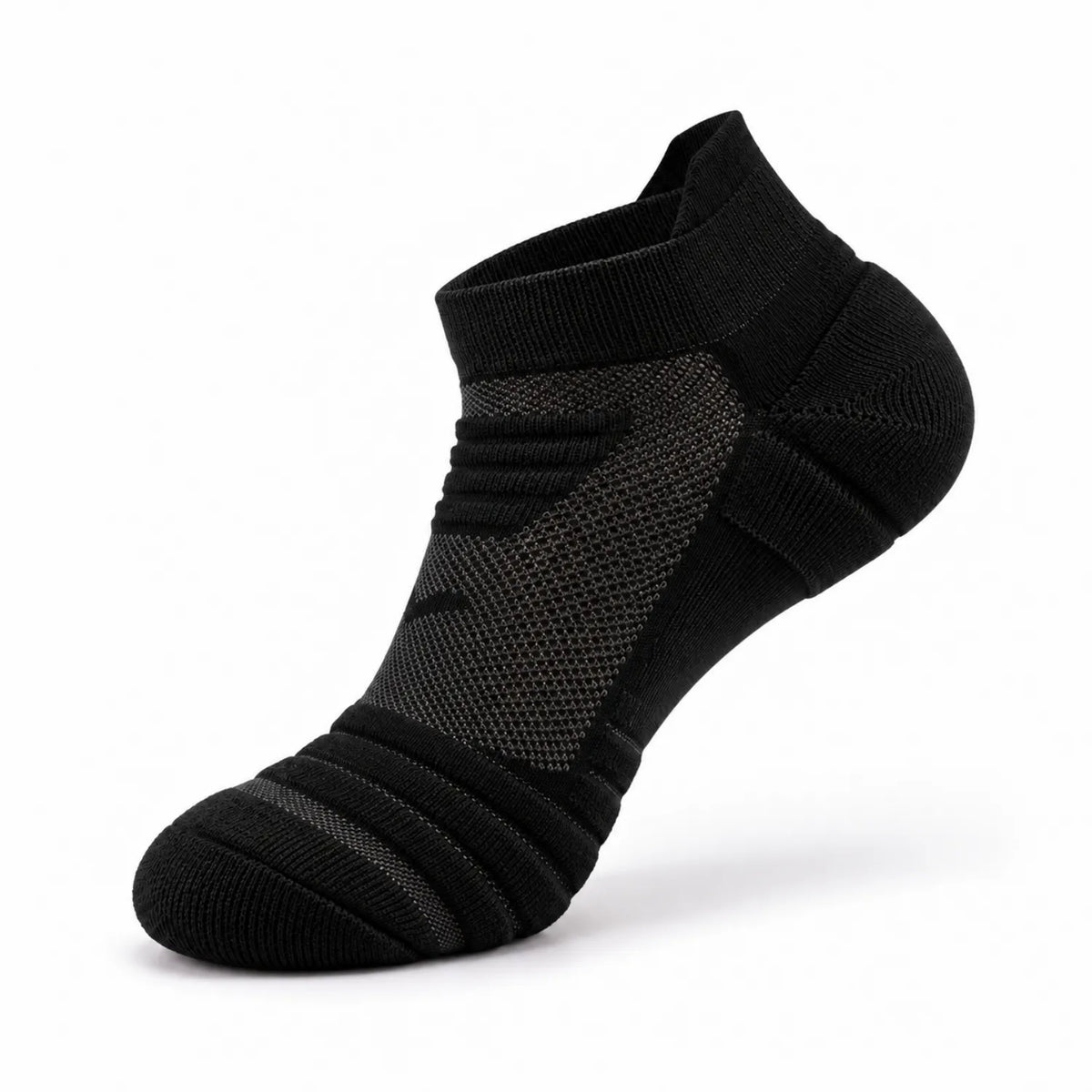 Meia Esportiva Acolchoada de Cano Alto para Corrida e Caminhada Anti Bolha — GRIYGO