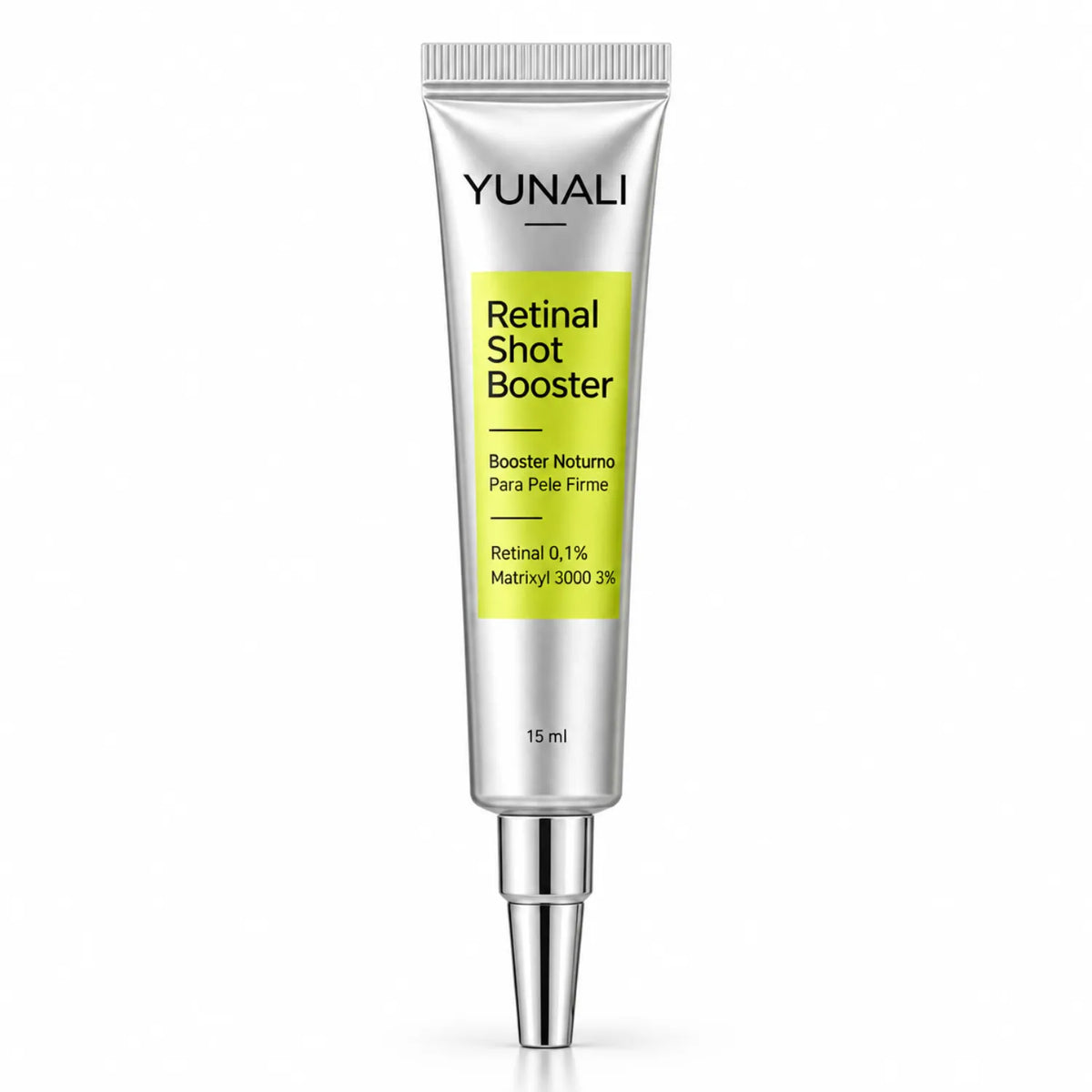 YUNALI Retinal Shot Booster — Booster Noturno com 0,1% Retinal e 3% Matrixyl 3000