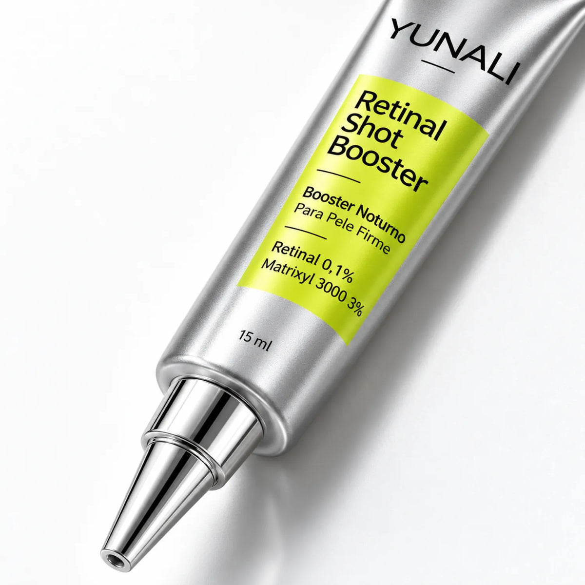 YUNALI Retinal Shot Booster — Booster Noturno com 0,1% Retinal e 3% Matrixyl 3000