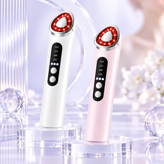 AGE-R Booster Pro X2 — Dispositivo Facial 7 em 1 para Glow, Firmeza e Poros