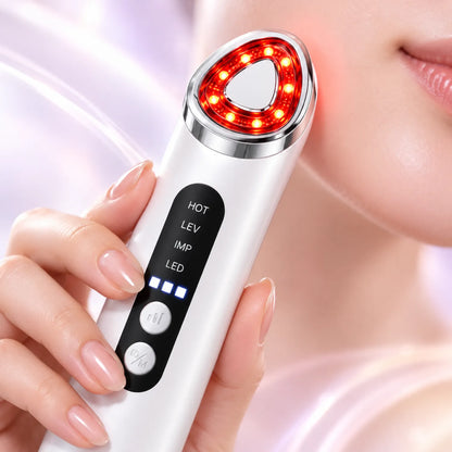 AGE-R Booster Pro X2 — Dispositivo Facial 7 em 1 para Glow, Firmeza e Poros