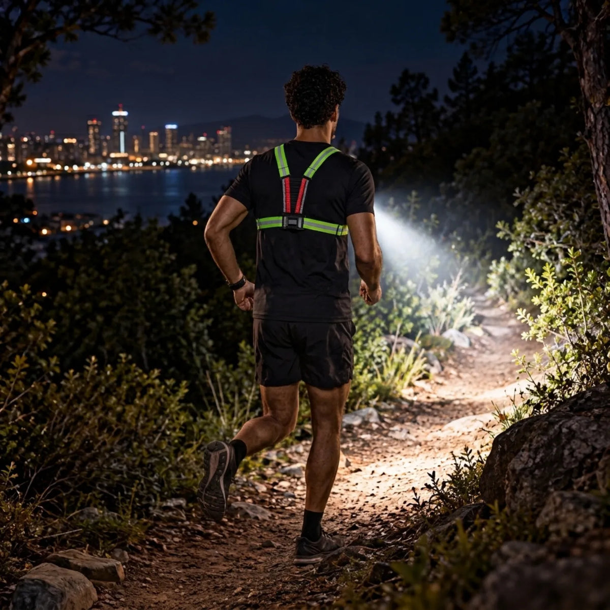 Colete Refletivo com Luz LED para Corrida GRIYGO