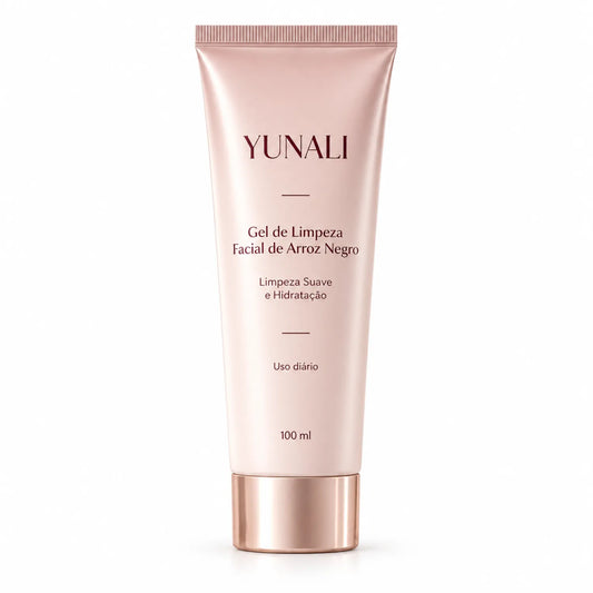 Gel de Limpeza Facial YUNALI — Pele Limpa, Macia e sem Repuxamento