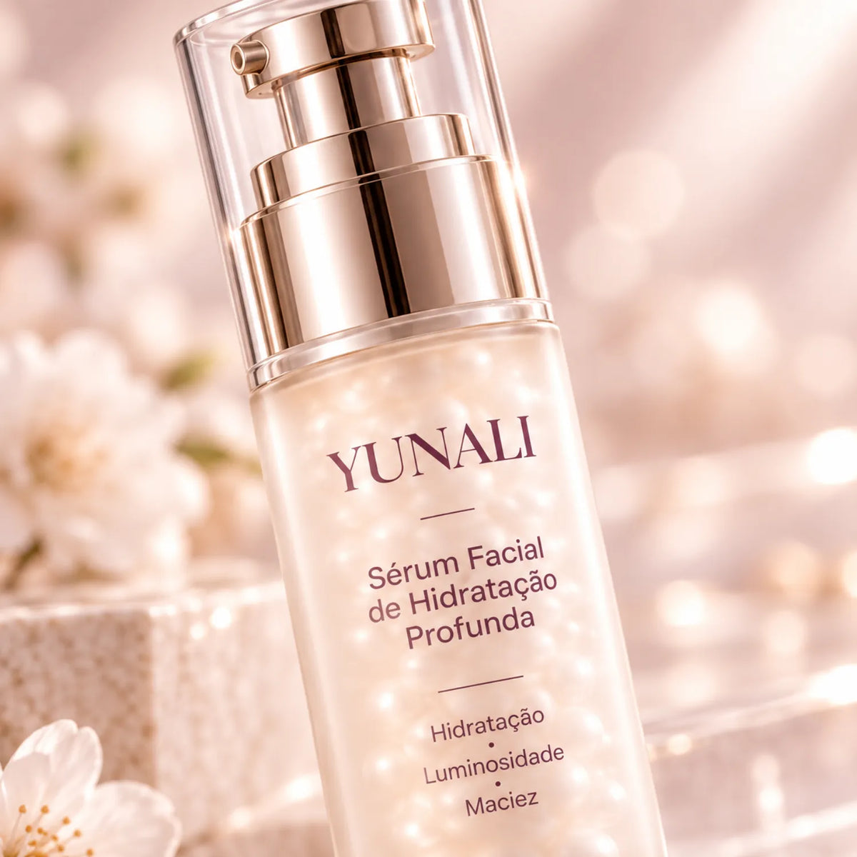 Sérum Facial YUNALI — Hidratação Profunda, Maciez e Glow