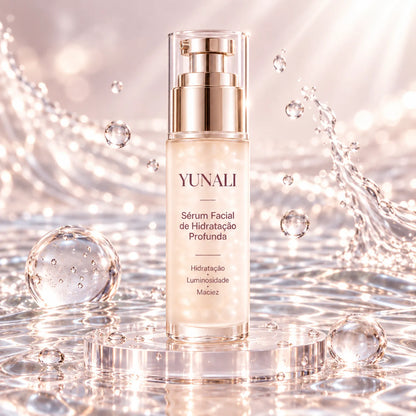 Sérum Facial YUNALI — Hidratação Profunda, Maciez e Glow