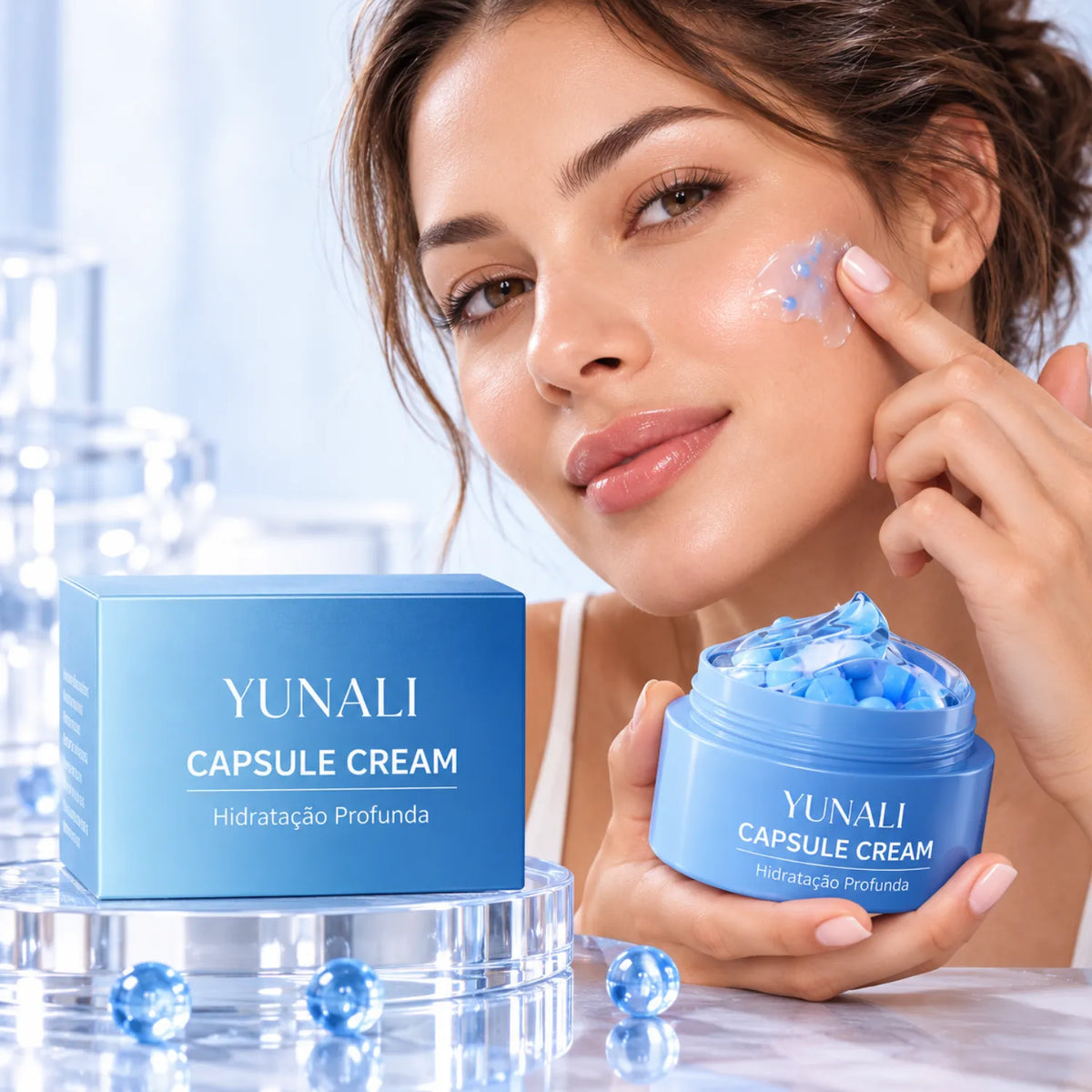 YUNALI Capsule Cream — Hidratação Profunda