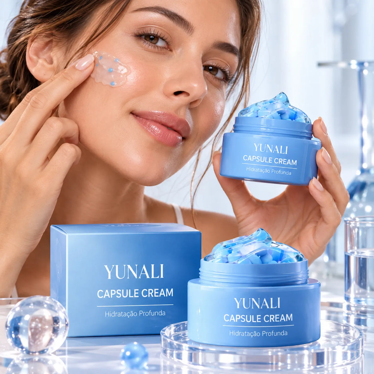 YUNALI Capsule Cream — Hidratação Profunda