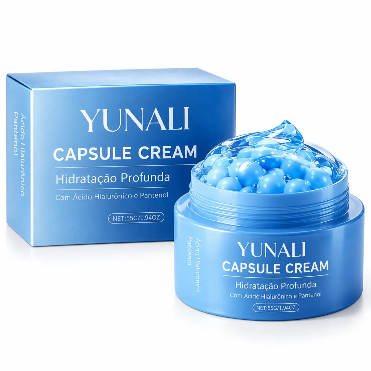 YUNALI Capsule Cream — Hidratação Profunda