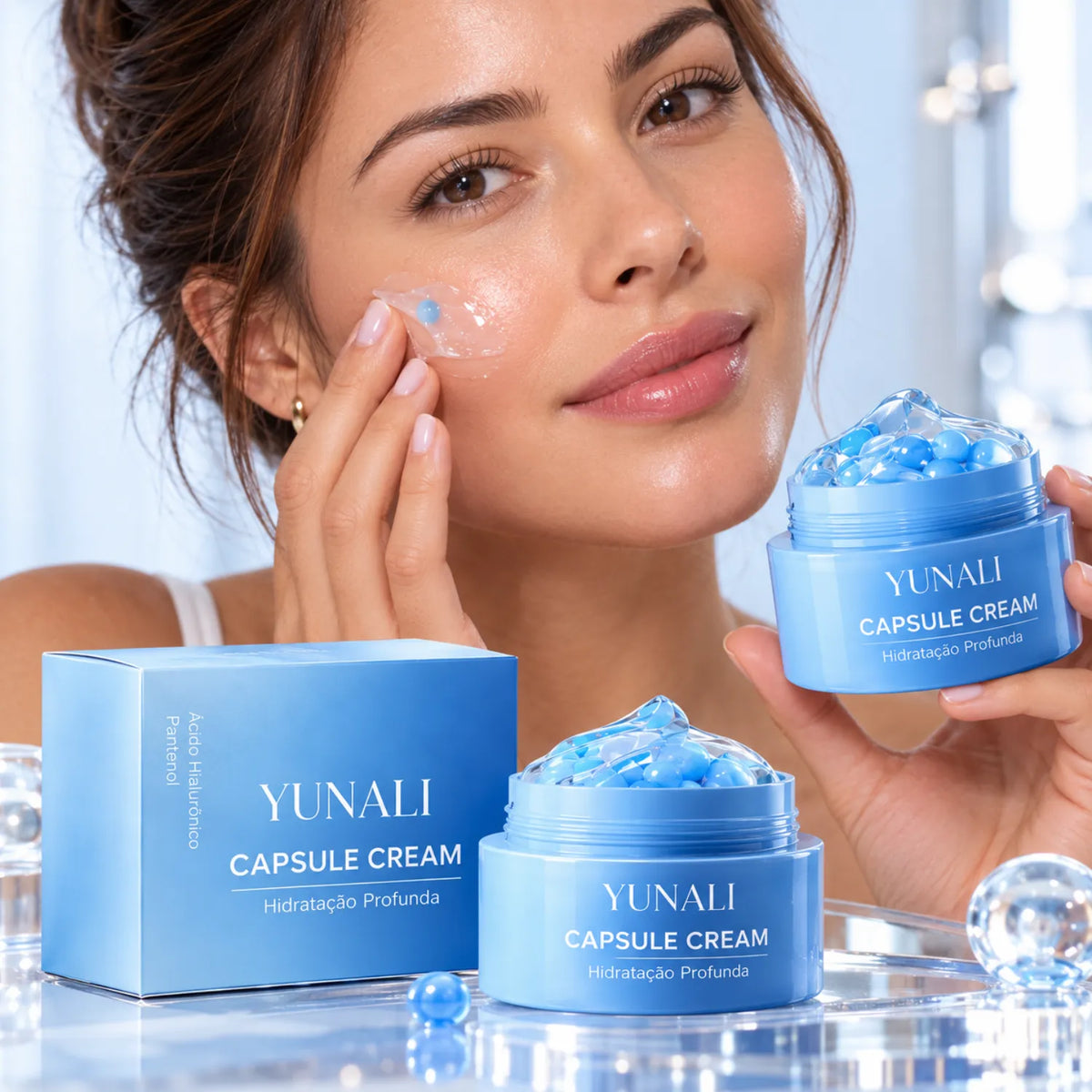 YUNALI Capsule Cream — Hidratação Profunda